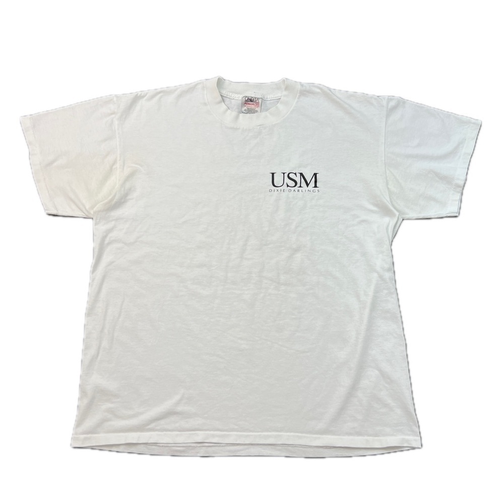 Vintage 90s USM Dixie Darlings Dance Tee Shirt - Picture 3 of 6